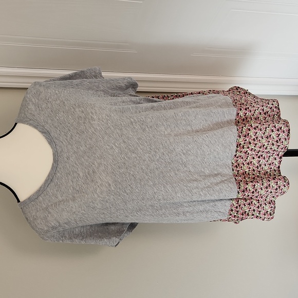 J. Crew silk and cotton tee, size XL - Picture 1 of 9